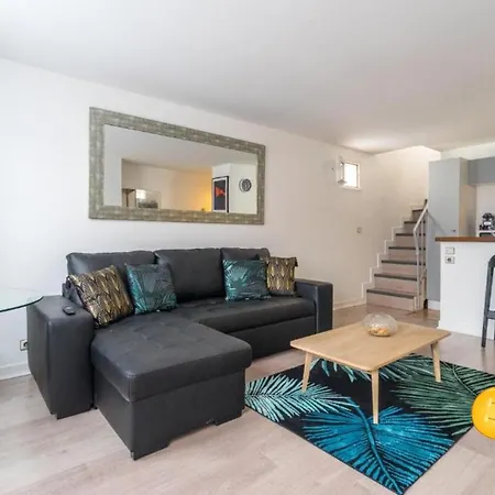 Louvre Terrasse Duplex - Menage Pro, Clim, Wifi Apartmán